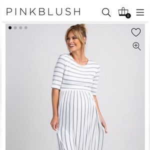 Pinkblush maternity dress